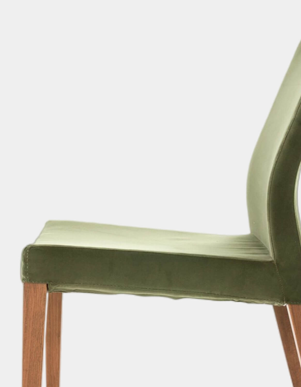 Minimalist Velvet Chair