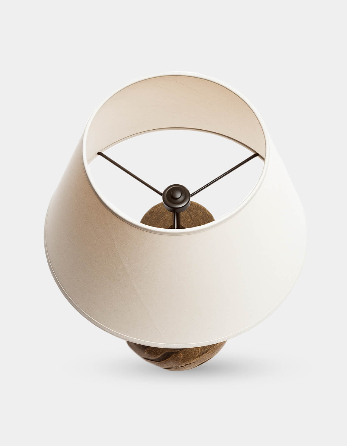 Earth-Tone Table Lamp