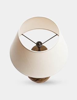 Earth-Tone Table Lamp