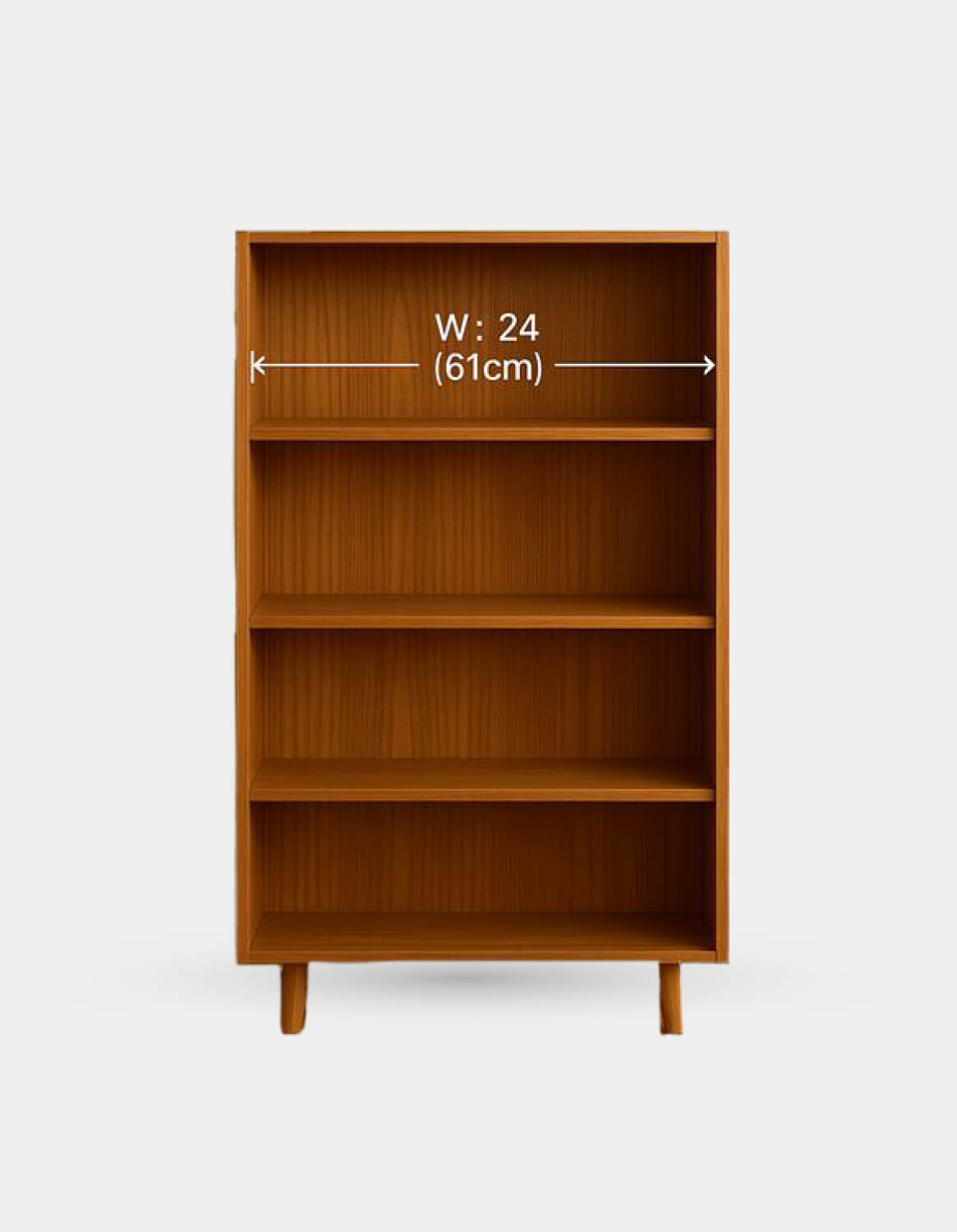 Modern Open Bookshelf
