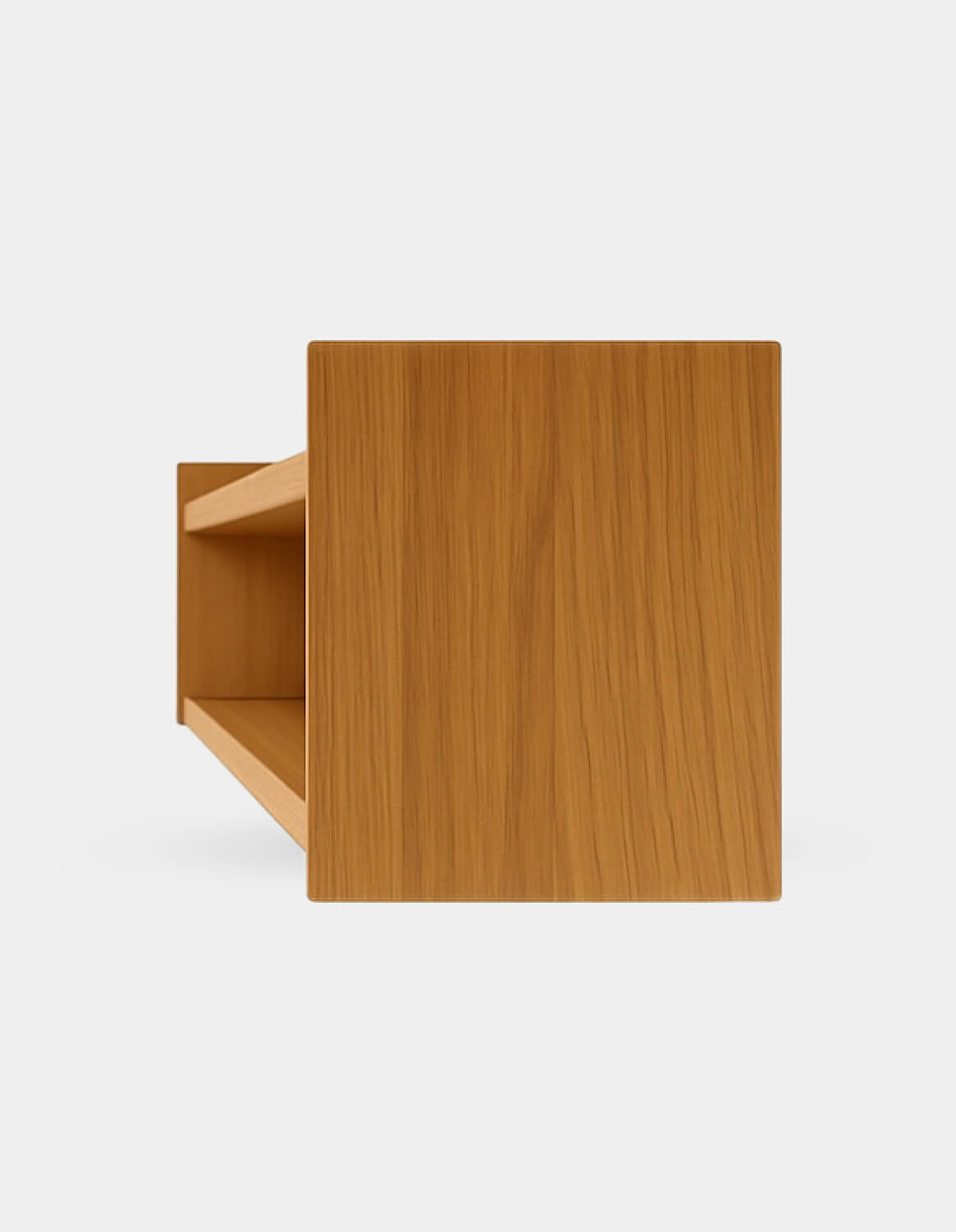 Minimalist Wooden Wall Shelf