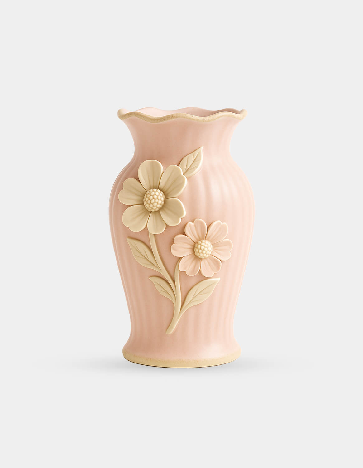 Floral Pattern Vase