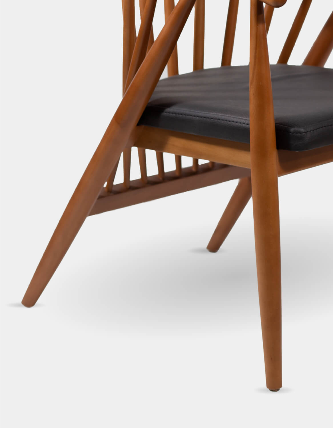 Wood Chair with Cushion seat