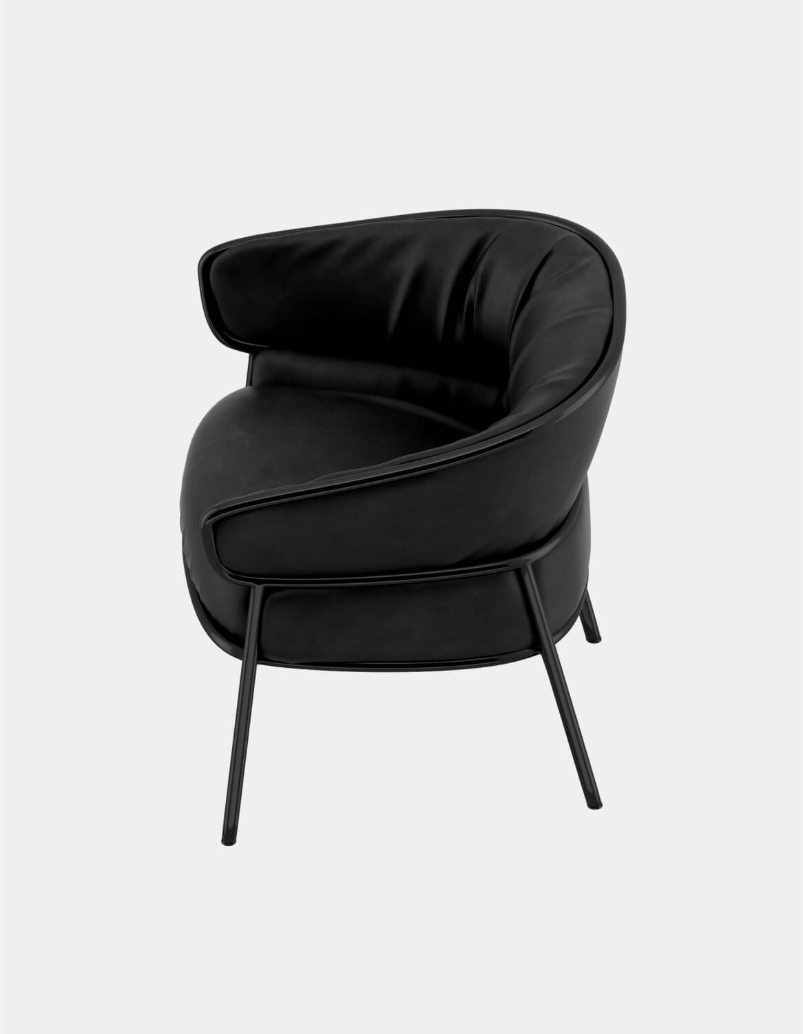 Leather Lounge Chair